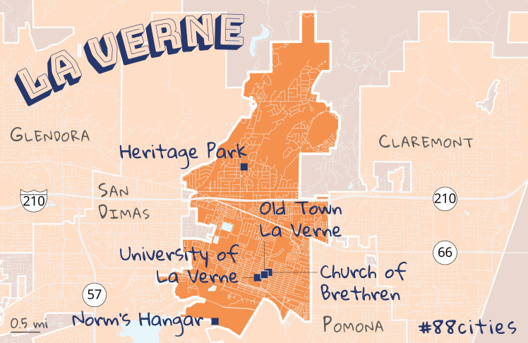 We're Exploring LA County's 88 Cities. Here's Your Guide To La Verne: LAist