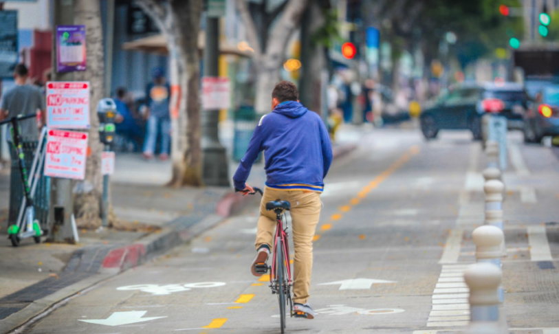 two way bike lane