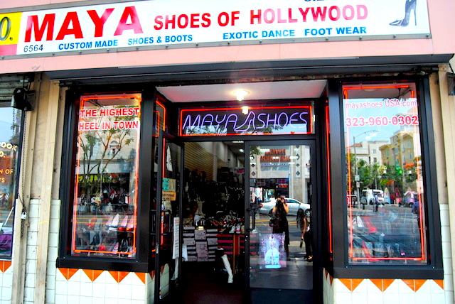shoe store on hollywood blvd