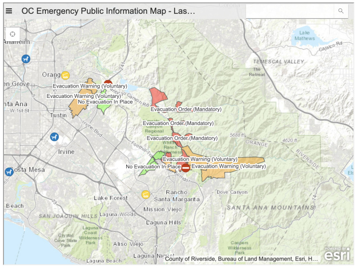 Crews Start Containing Bond Fire In Orange County; Some Evacuation ...