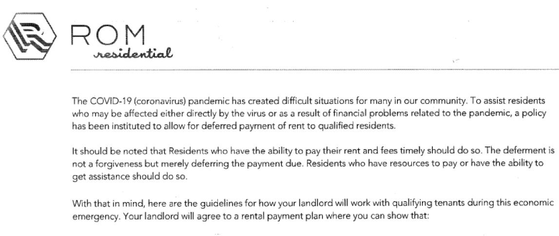 Rent Letter From Landlord from laistassets.scprdev.org