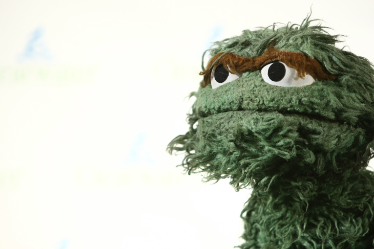 stuffed oscar the grouch