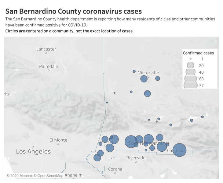 map of san bernardino county coronavirus cases After Five Deaths At A Yucaipa Nursing Home San Bernardino map of san bernardino county coronavirus cases