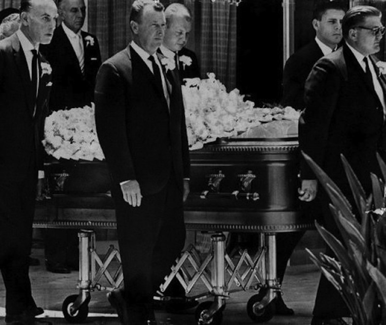 Video: Footage of Marilyn Monroe's Funeral, August 8, 1962: LAist
