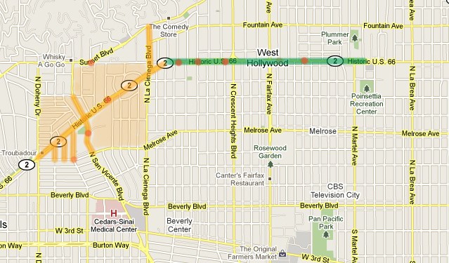 map of west hollywood Street Closures Parking Info West Hollywood Halloween Costume map of west hollywood