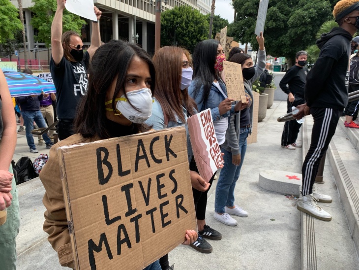 Activists Call For A Ban on LAPD 'Less-than-Lethal' Weapons At Protests ...