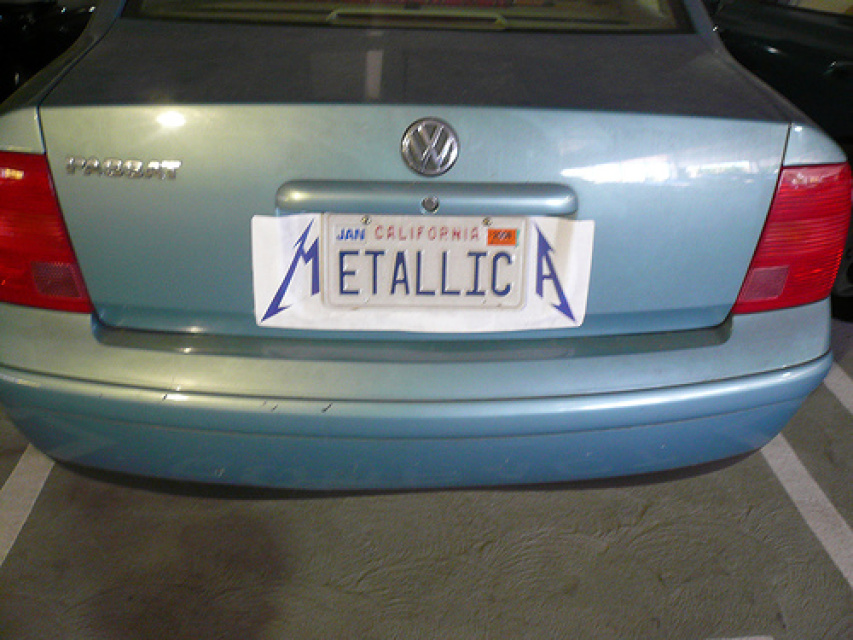 Coolest Personalized License Plate of the Day LAist