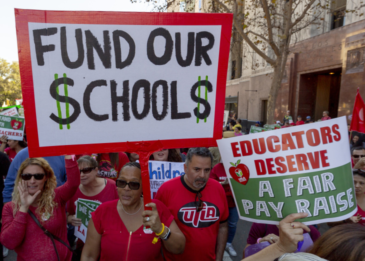 LAUSD Teachers Go On Strike Today LAist